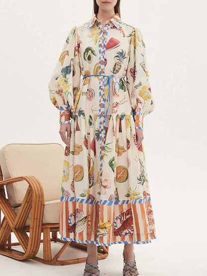 Fruit Theo Shirtdress