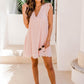 Fresh V-Neck Mini Dress