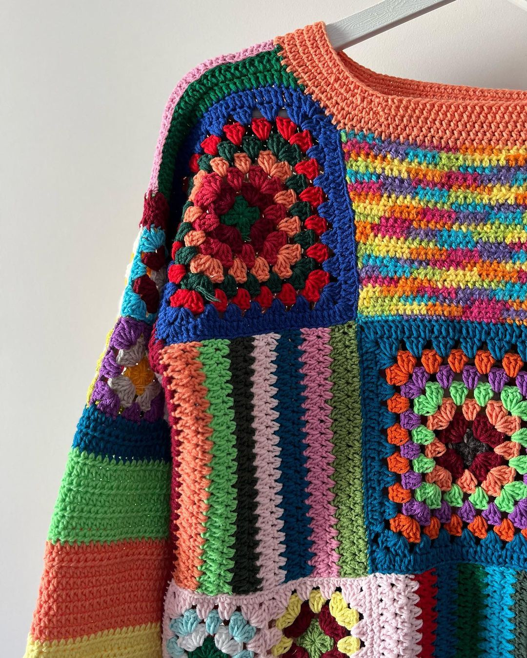 Colorful Knit Sweater