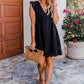 Fresh V-Neck Mini Dress