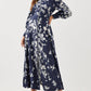 The Beauty Of Autumn Maxi Dress