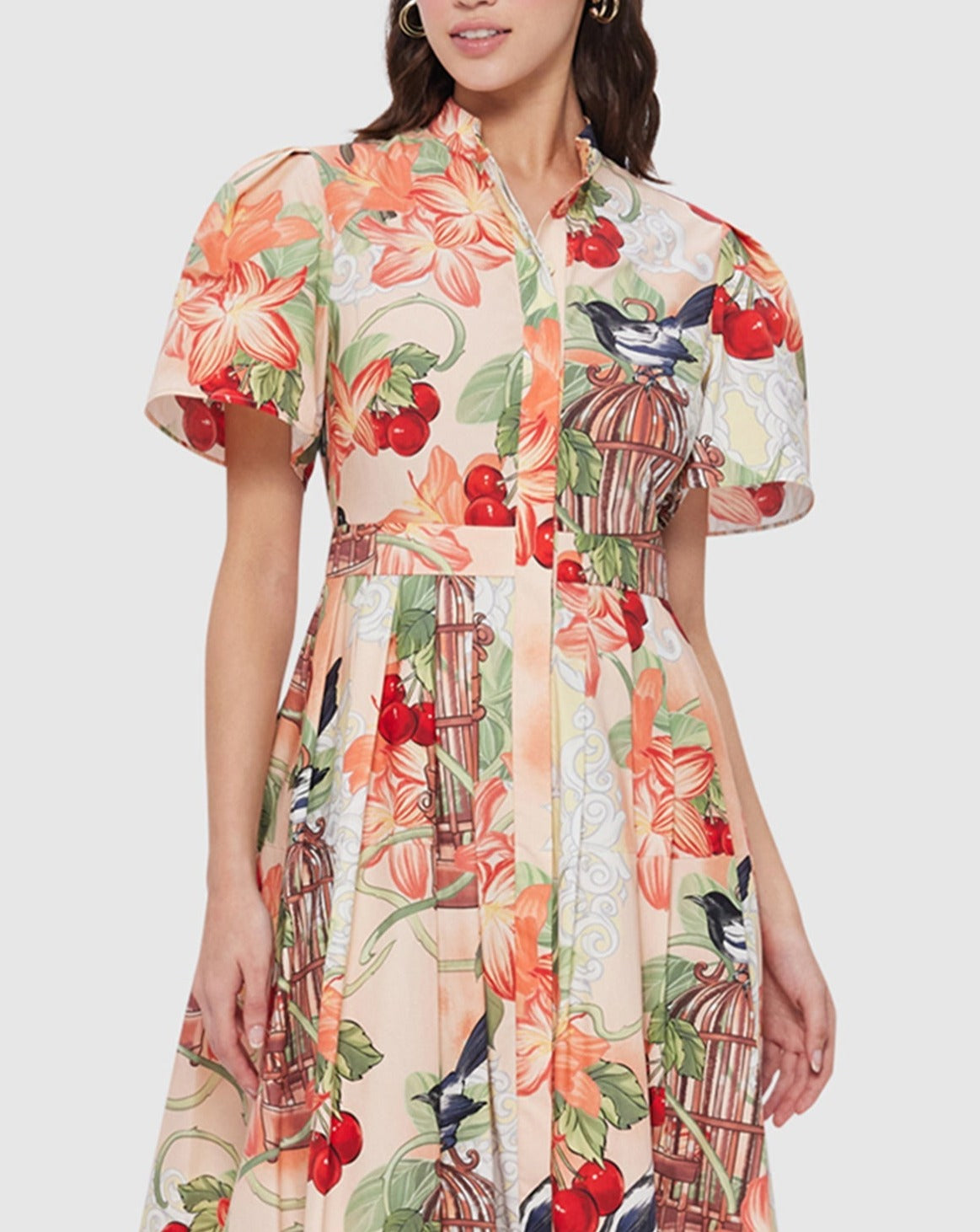 Bianca Short Sleeve Midi Dress