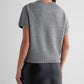 Crew Neck Short Sleeve Sweater