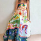 the Seeker Sundress in Multi