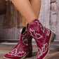 Women Pointed Toe Cowgirl Boots