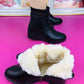 Winter Wool Soft-soled Platform Shoes