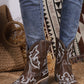 Women Pointed Toe Cowgirl Boots