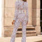 Lace Slim Jumpsuit