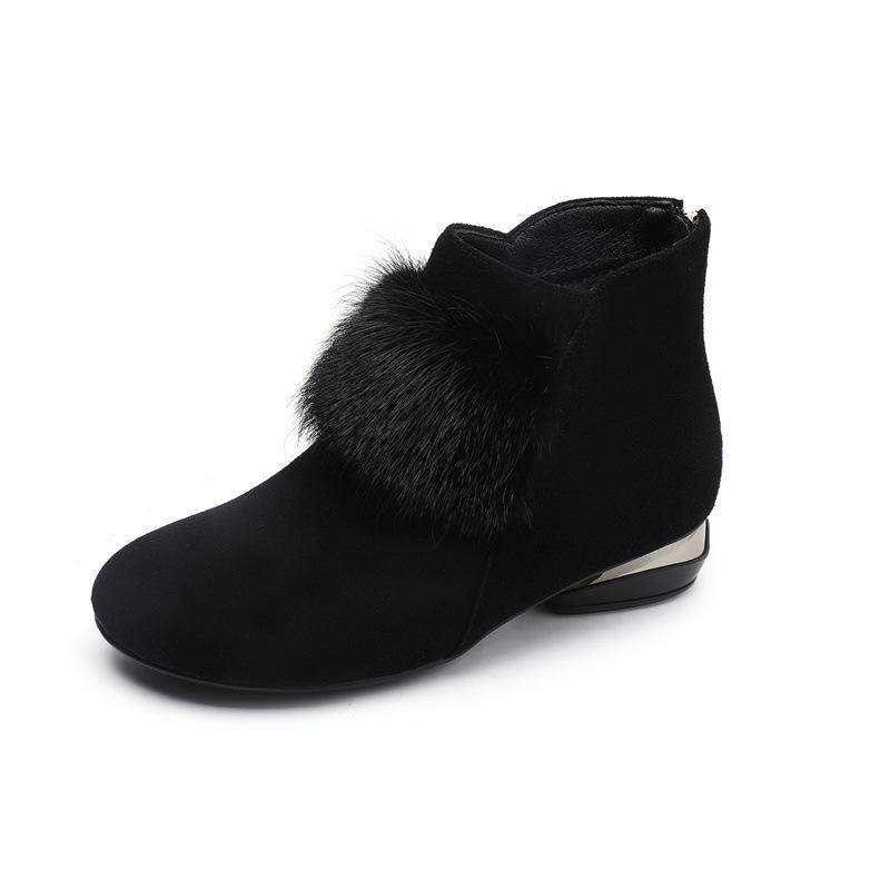 Winter Suede Warm Ankle Boots