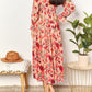 Long Sleeve Floral Maxi Dress