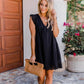 Fresh V-Neck Mini Dress