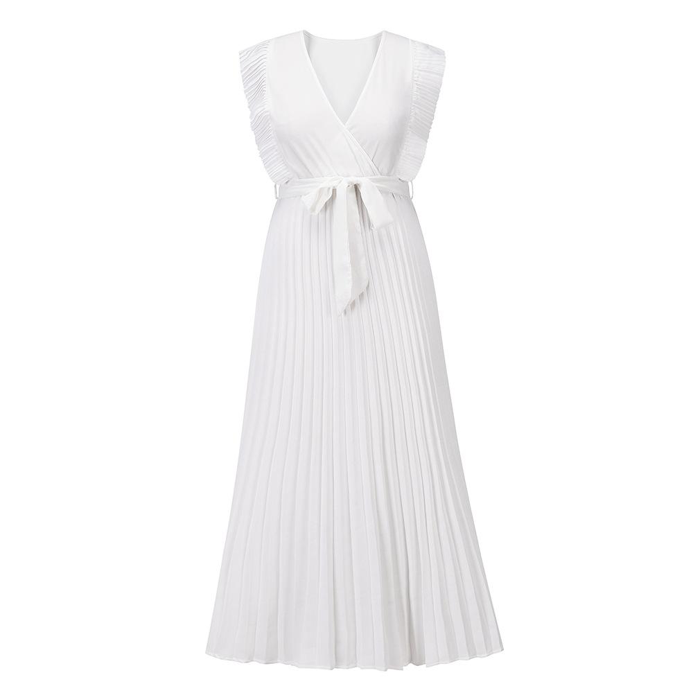 Fashion Chiffon Pleated Dress