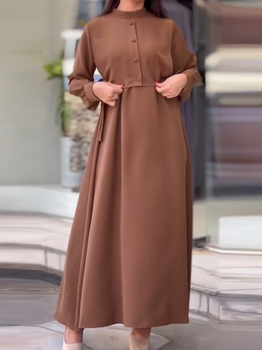 Elegant Loose Casual Long Dress