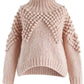 As Peppy As You Are Pom-Pom Turtleneck Sweater