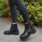 Women's Zipper High Top Boots