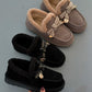 Women's Bow Decorated Warm Shoes