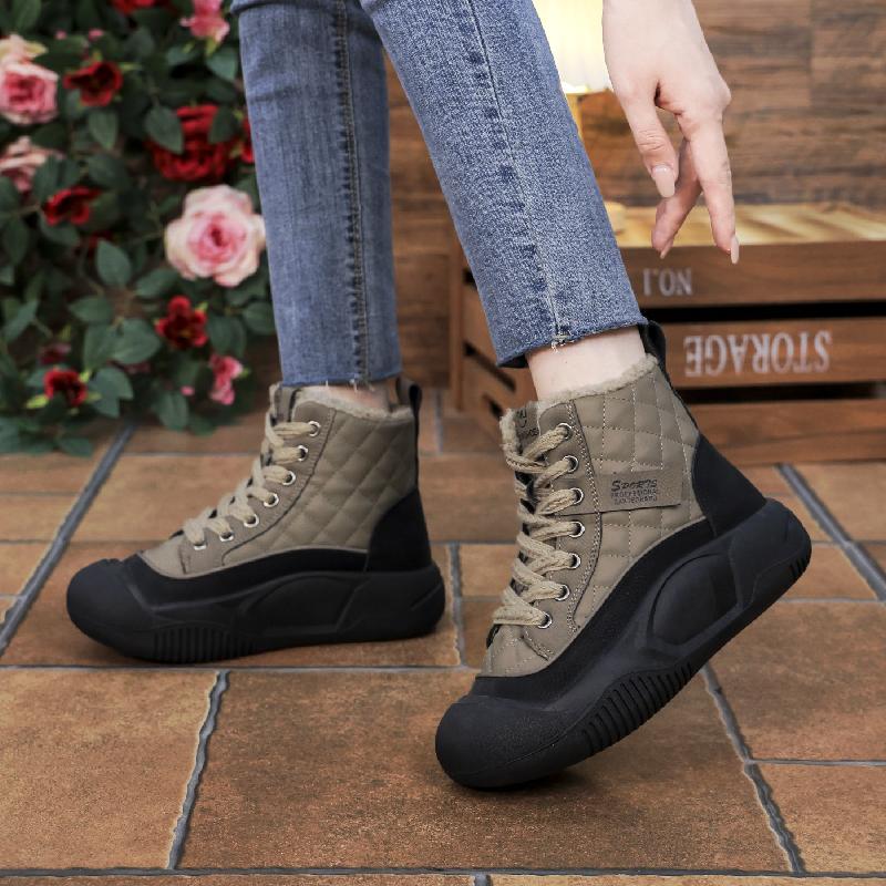 2024 Winter New High-top Thick-soled Snow Boots