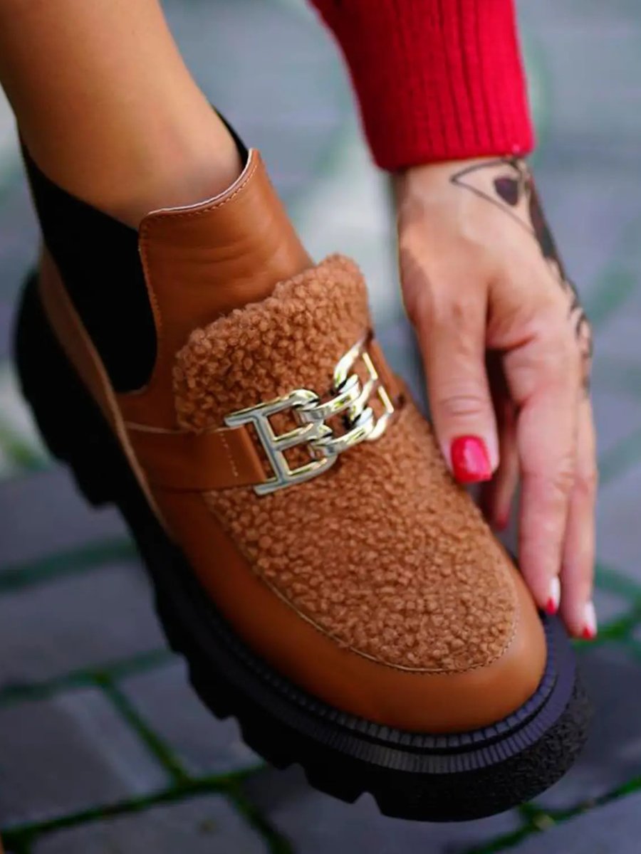 Women's Fall Buckle Boots