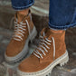 Women's Fall Suede High Top Boots