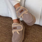 New Autumn and Winter Women's Natural Suede Shoes