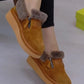 Women's Fashion Zipper Warm Suede Shoes