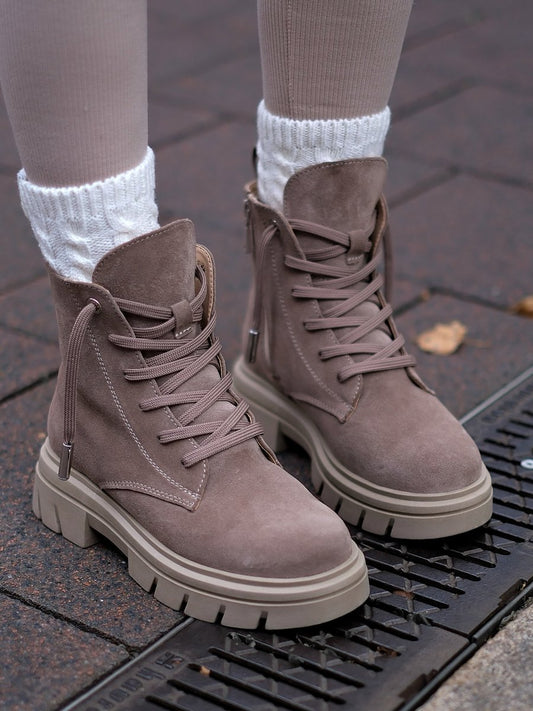 Women's Autumn Suede Martin Boots