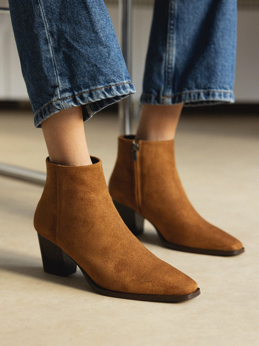 Women's Suede Ankle Boots