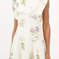 Floral-print Hemp-poplin Midi Dress