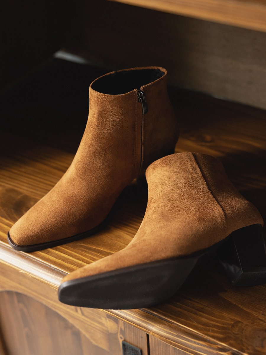 Women's Suede Ankle Boots