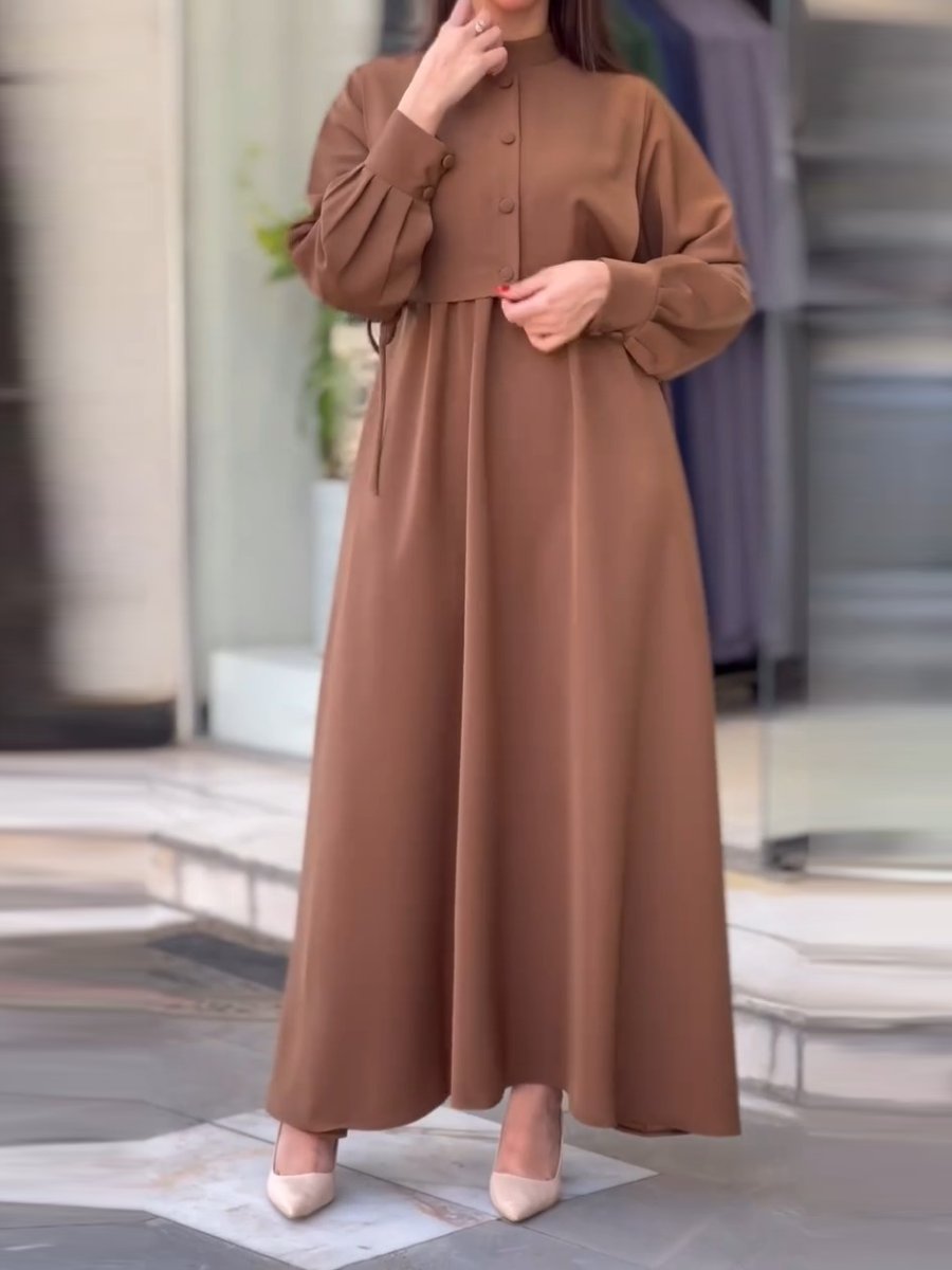 Elegant Loose Casual Long Dress