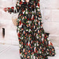 Long Sleeve Floral Maxi Dress