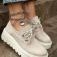 Ladies Lace-Up Casual Shoes