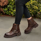 Women's Zipper High Top Boots