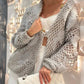 Hand-knitted Openwork Cardigan