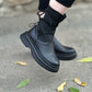 Ladies Lace-up High Top Boots (Two-way Wear)