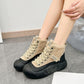 New High-top Warm Thick-soled Ankle Boots