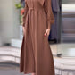 Elegant Loose Casual Long Dress