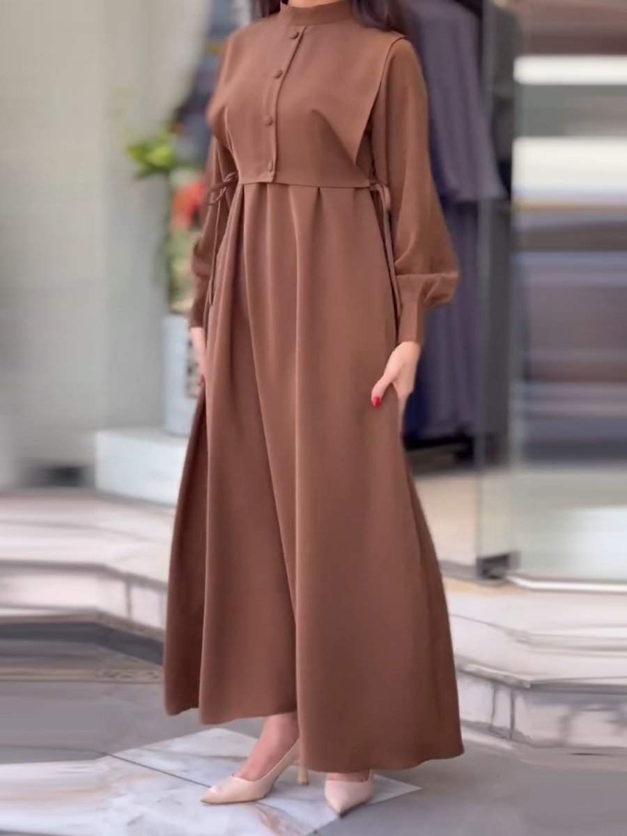 Elegant Loose Casual Long Dress