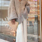 Gradient Knit Coat