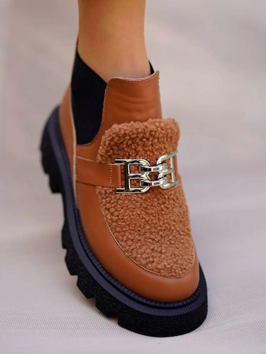 Women's Fall Buckle Boots