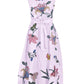 Floral Embroidered Midi Dress