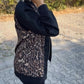 Fashion Slim Fit Elegant Leopard Print Coat