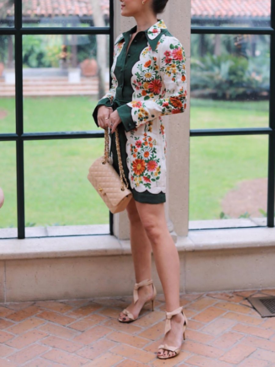 Elisabetta Floral Mini Dress