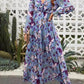 Long Sleeve Floral Maxi Dress