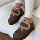 New Autumn and Winter Women's Natural Suede Shoes