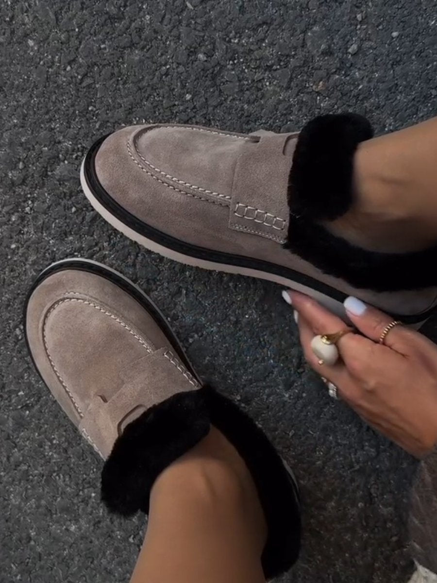 Women's Suede Loafers