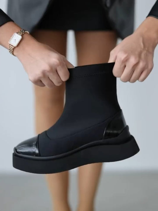 Women's Soft Platform Ankle Boots