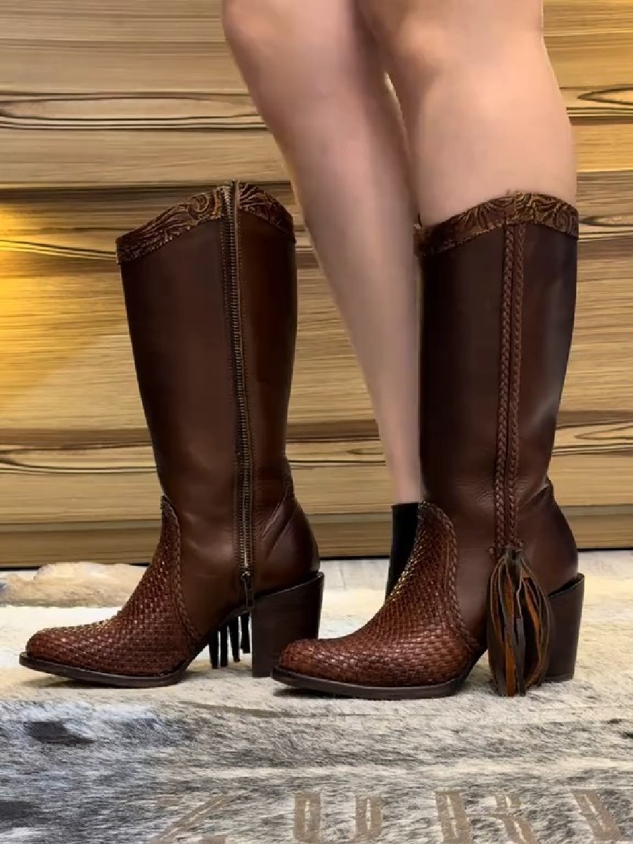 Women's Vintage Handmade Cowboy Boots