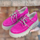 Ladies Lace-Up Casual Shoes