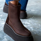 Women's Soft Lightweight Thick Sole Boots